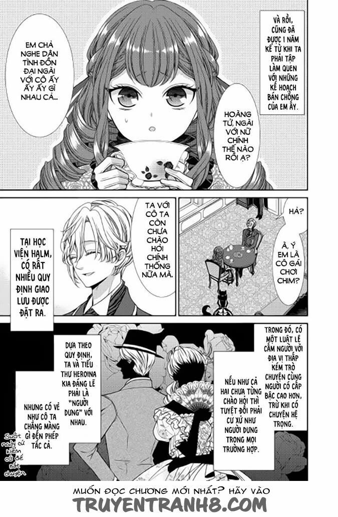 nhật ký theo dõi vị hôn thê tự nhận mình là nữ phụ phản diện 1 chapter 7 31