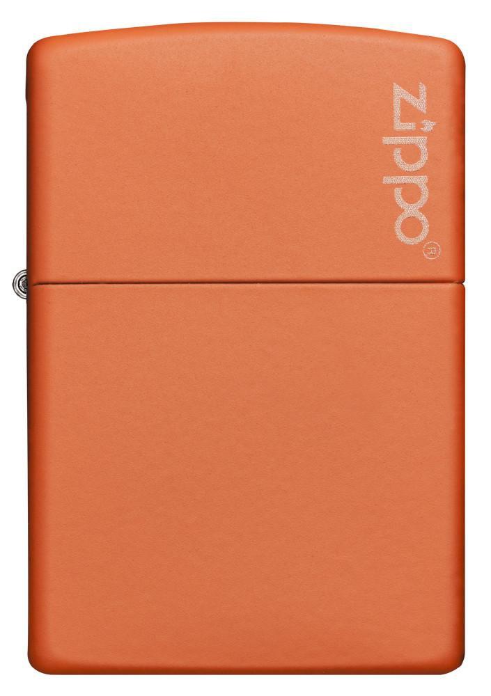 Bật Lửa Zippo Orange Matte with Zippo Logo 231ZL