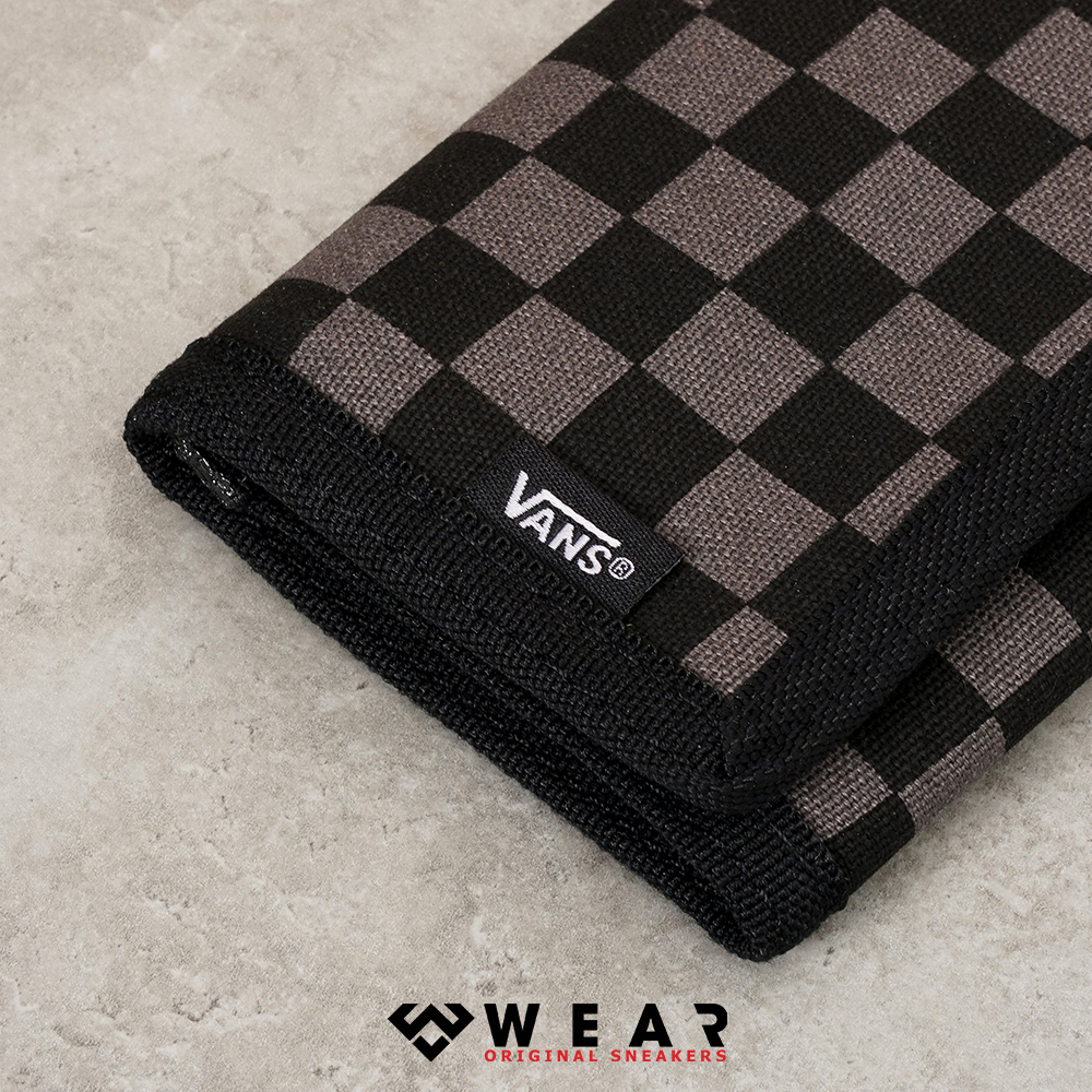 Ví Vans Black and Gunmetal Grey Wallet - VN000EJAK0J