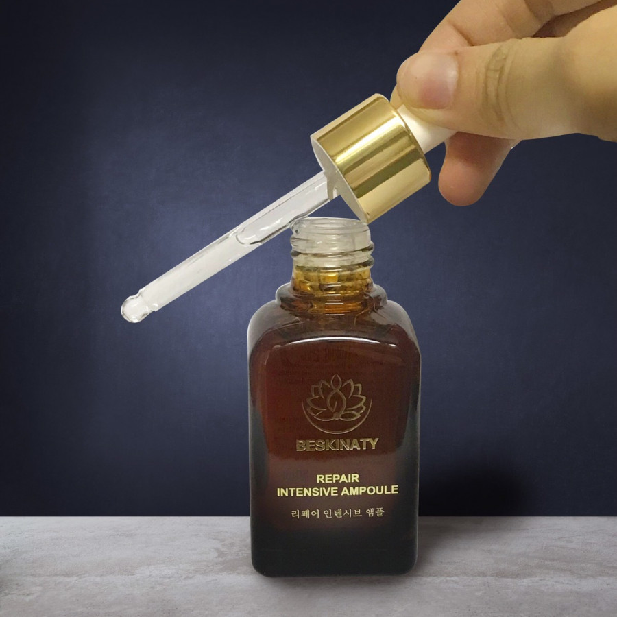 Tinh chất làm trắng Ampoule BESKINATY Hàn Quốc Cao Cấp tái tạo phục hồi chuyên sâu Repair Intensive Ampoule - Hộp 50ml