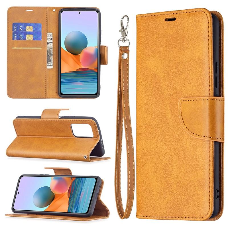 Ốp lưng điện thoại dạng ví da lật dành cho Xiaomi 11T Redmi 10 Redmi Note 10 Pro 5G