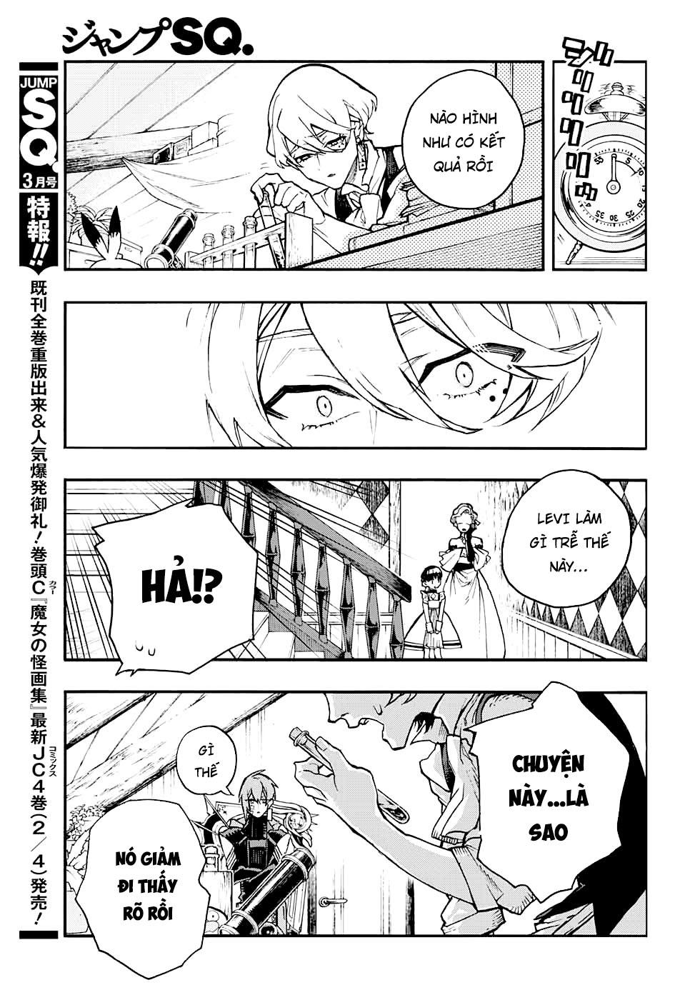 những bức họa quái dị của phù thủy chapter 15.2 8