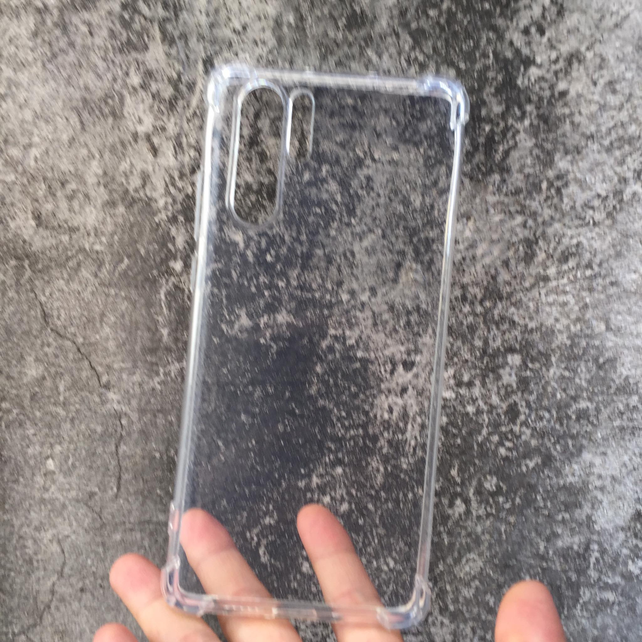 Ốp lưng silicon cho Huawei P30 Pro - chống sốc gờ cao 4 góc trong suốt