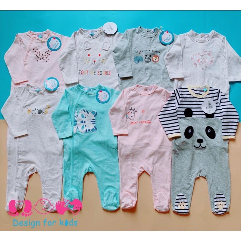 Sleepsuit hãng Manon &amp; Valentine xuất xịn cho bé trai và bé gái