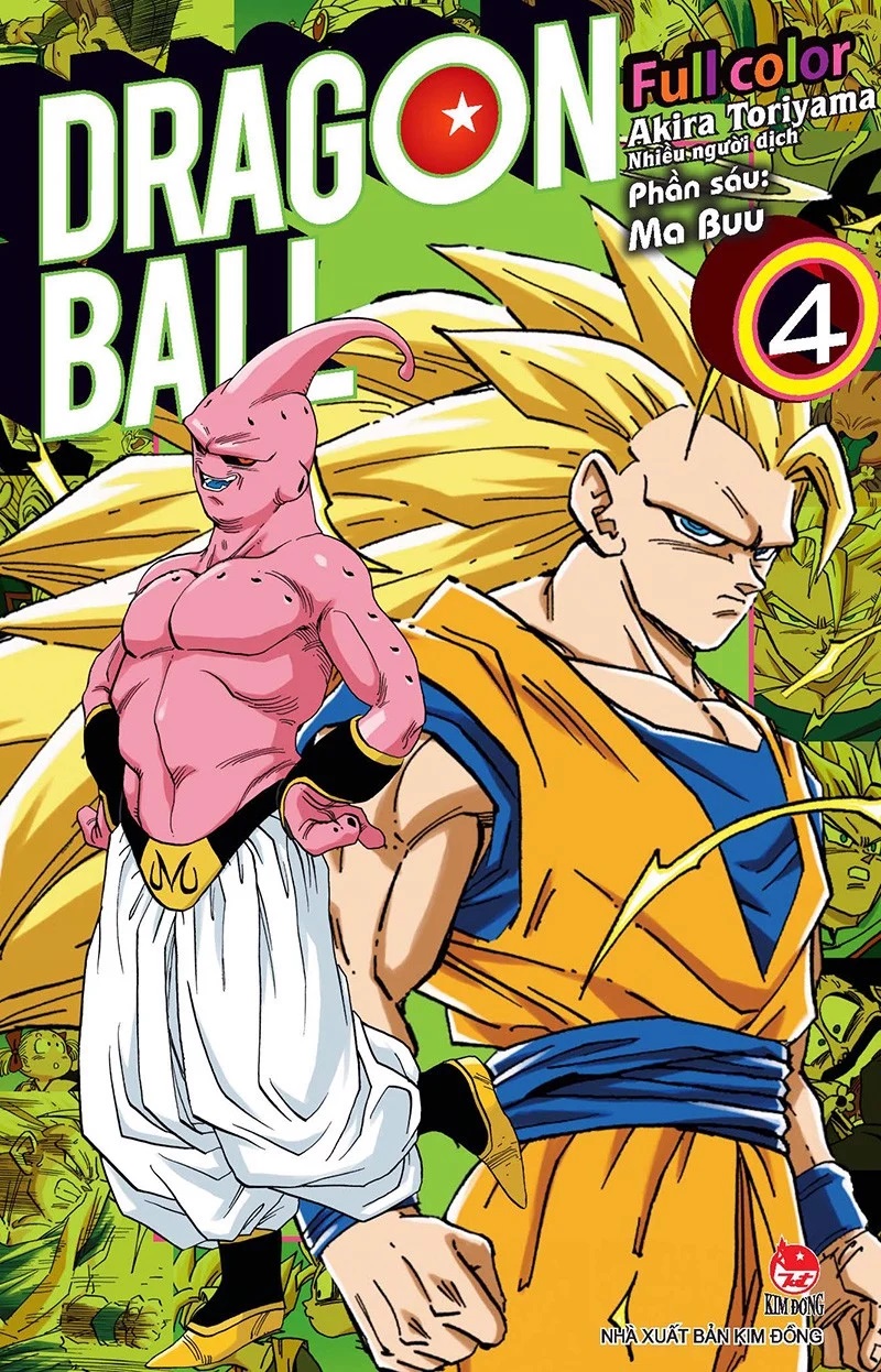 Sách - Dragon Ball Full Color - Phần sáu: Ma Buu (Tập 4 tặng kèm Standee hoặc Postcard)