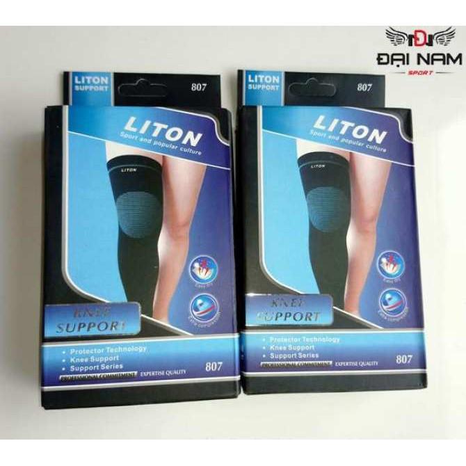Bảo vệ đầu gối bó Băng quấn dài Liton cao cấp thethao360 - 1 chiếc