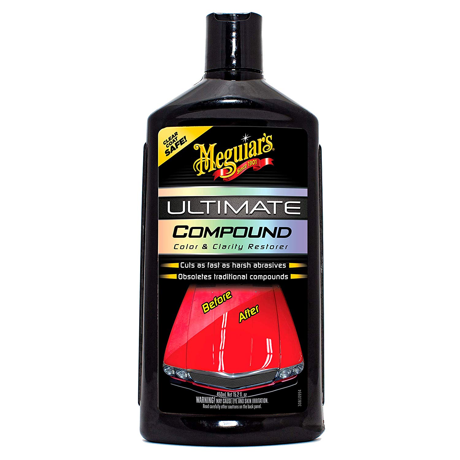 Meguiar's Xi đánh bóng bề mặt sơn xe ô tô (Xi bước 1) - Ultimate Compound - G17216, 450 ml