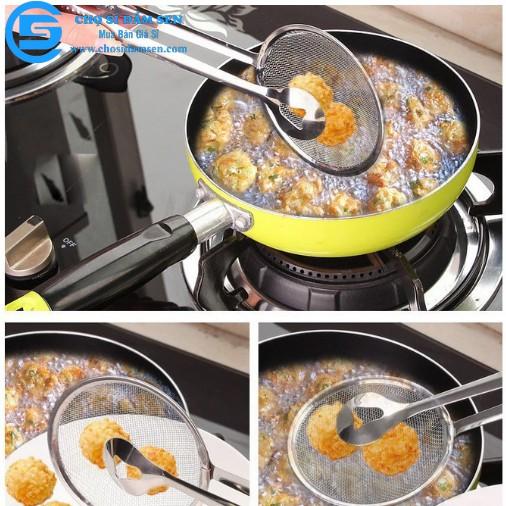 Dụng cụ gắp chiên, kẹp thức ăn đa năng siêu tiện lợi