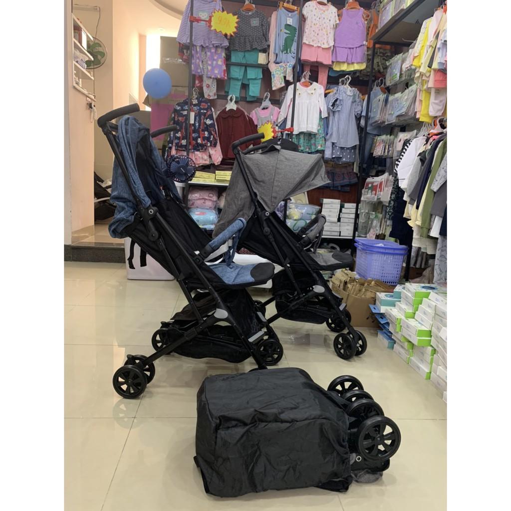 Xe đẩy 1 chiều gấp siêu gọn