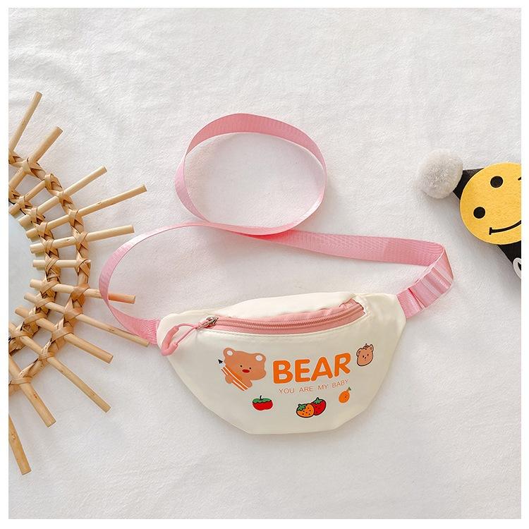 Túi Đeo Chéo Bao Tử Cho Bé 24x14x5cm Mẫu Bao Tử Bear