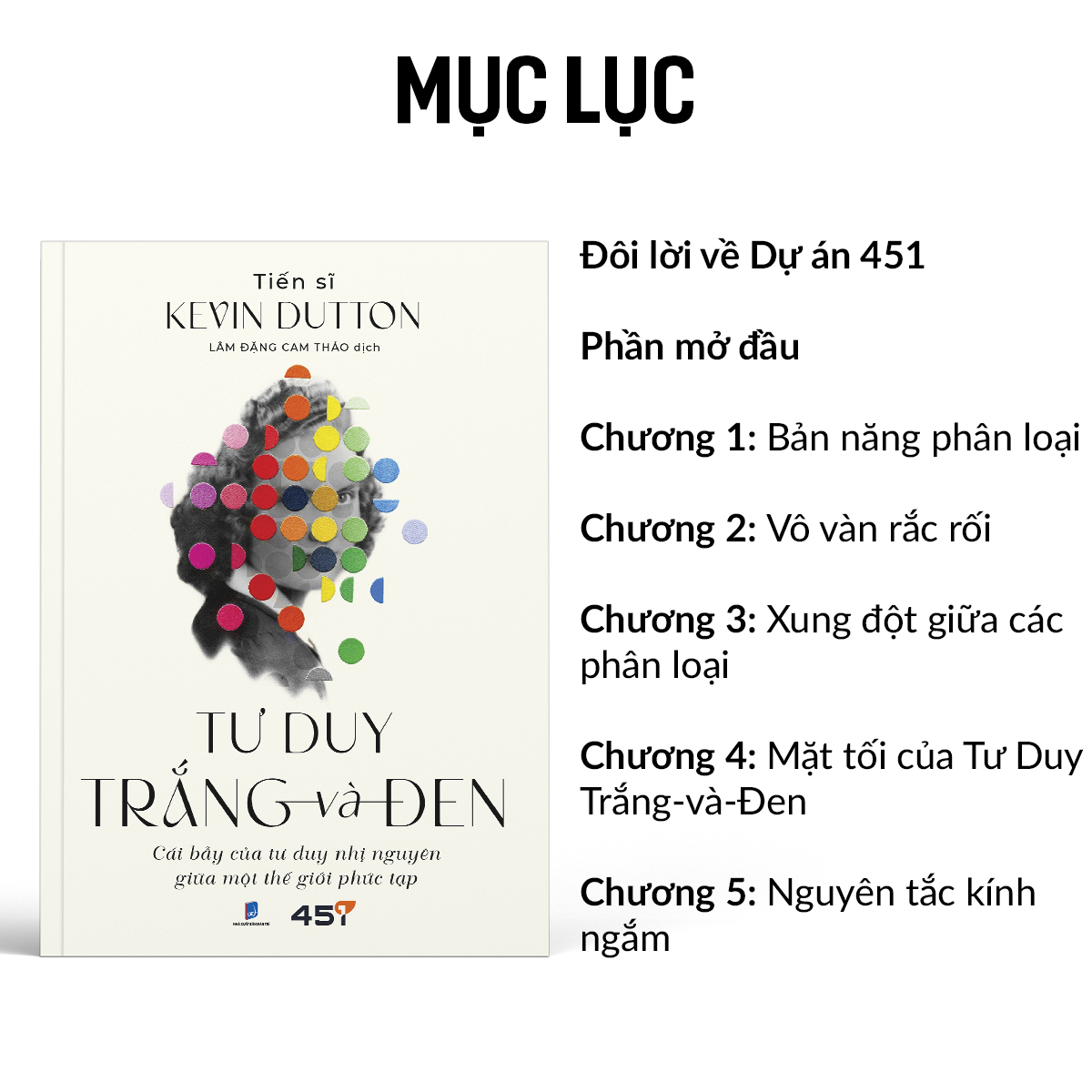 Sách Tư Duy Trắng Và Đen - Tuệ Tri