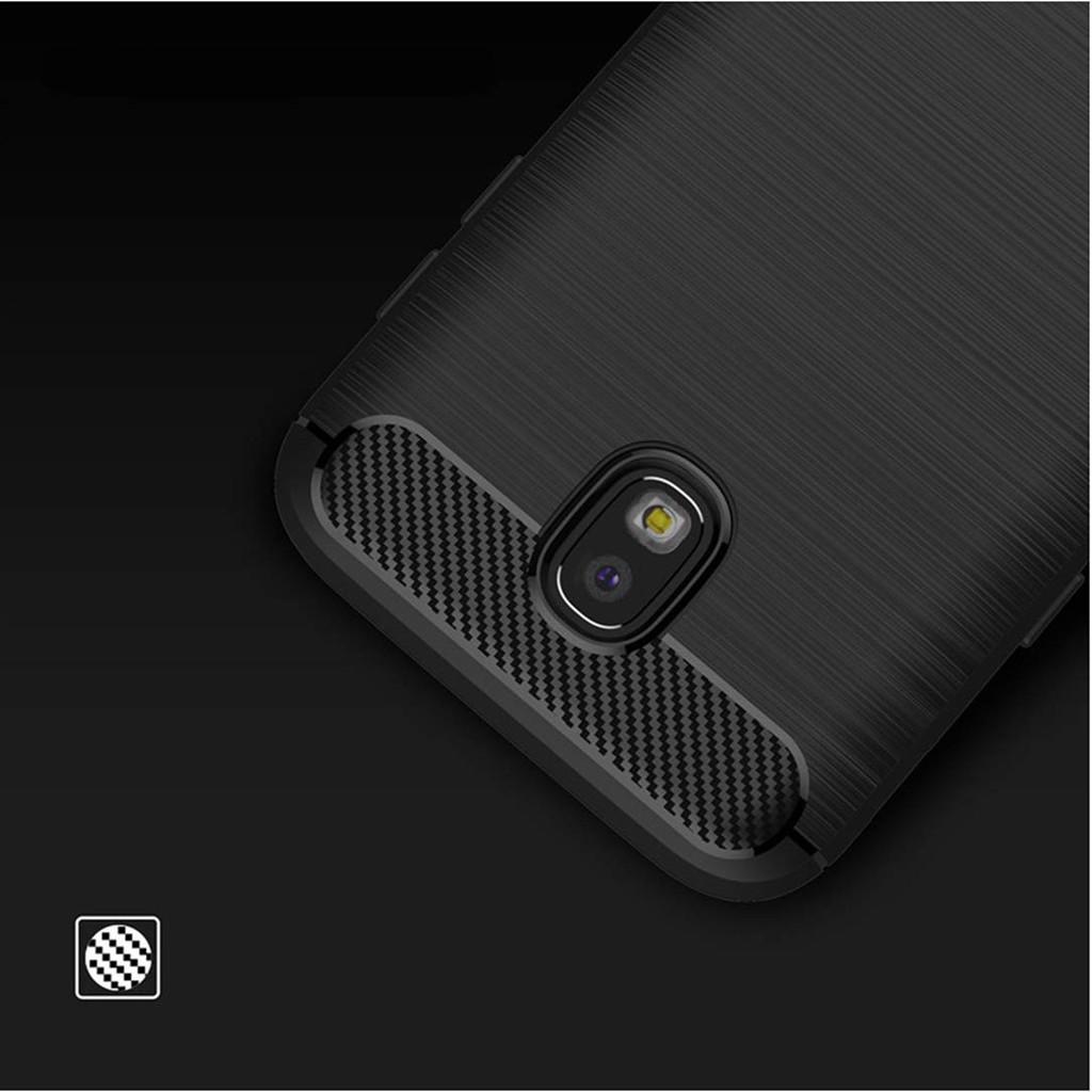Ốp lưng cho Samsung J4 2018 Plus J6 J6 Plus J7 Pro J7 Plus J8 silicon mềm Carbon phay xước chống sốc