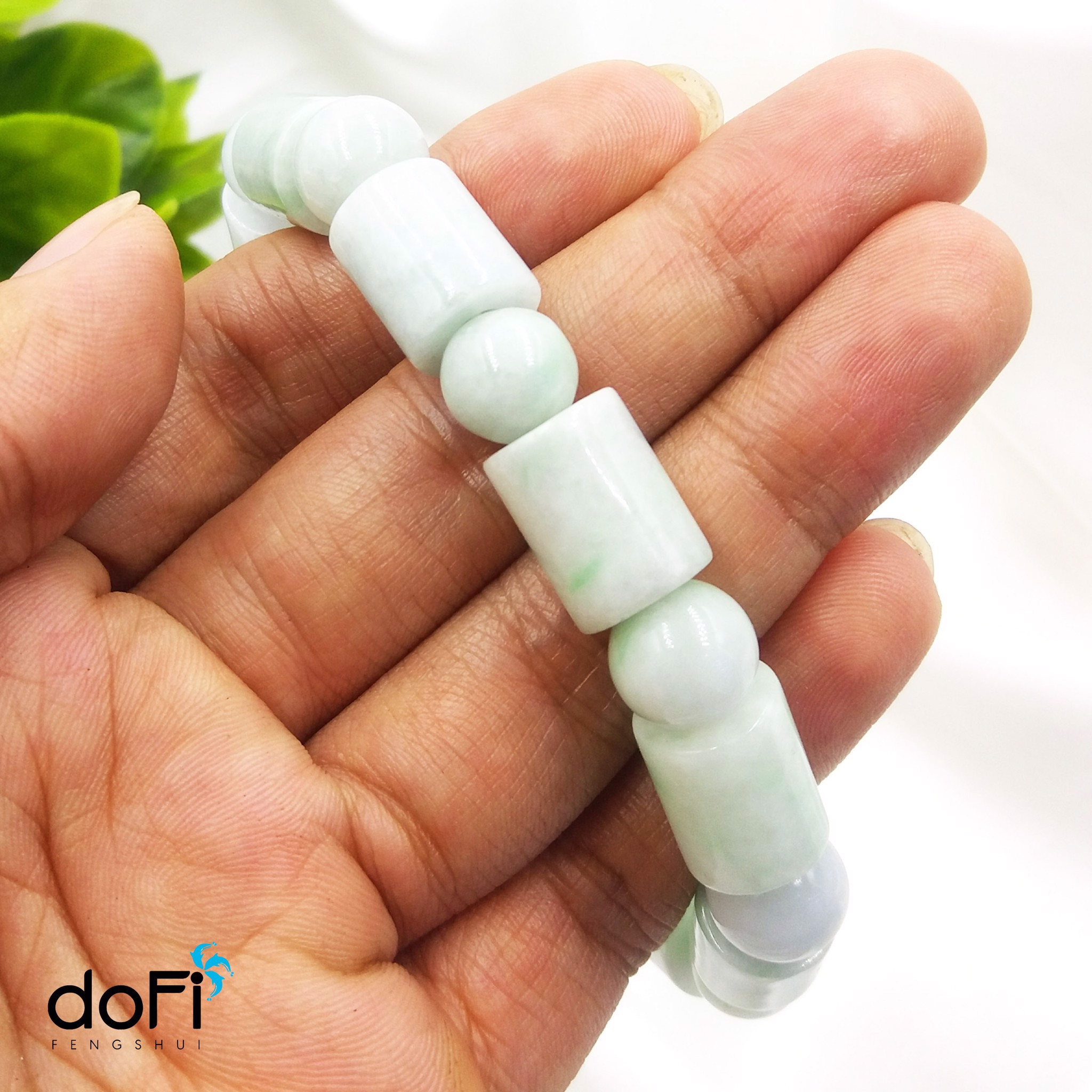 VÒNG LU THỐNG NGỌC CẨM THẠCH PHỐI ĐÁ NGỌC CẨM THẠCH 10LI