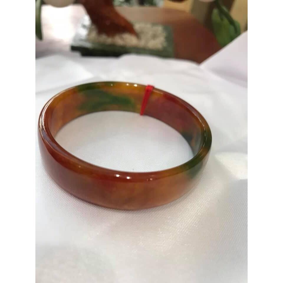 VÒNG MÃ NÃO TỨ QUÝ BẢN VUÔNG NI 51MM X CAO 13,6MM MÀU ĐỎ XANH ĐẸP LẮM NỮ MẠNG HỎA MẠNG THỔ ĐEO Ạ NỮ 50kg Đến 54kg ĐEO đẹp lắm , đeo xinh xắn tay lắm ạ