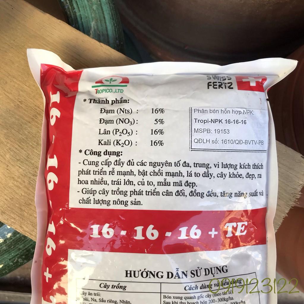 Phân bón Premium 16 -16 -16 túi 1kg