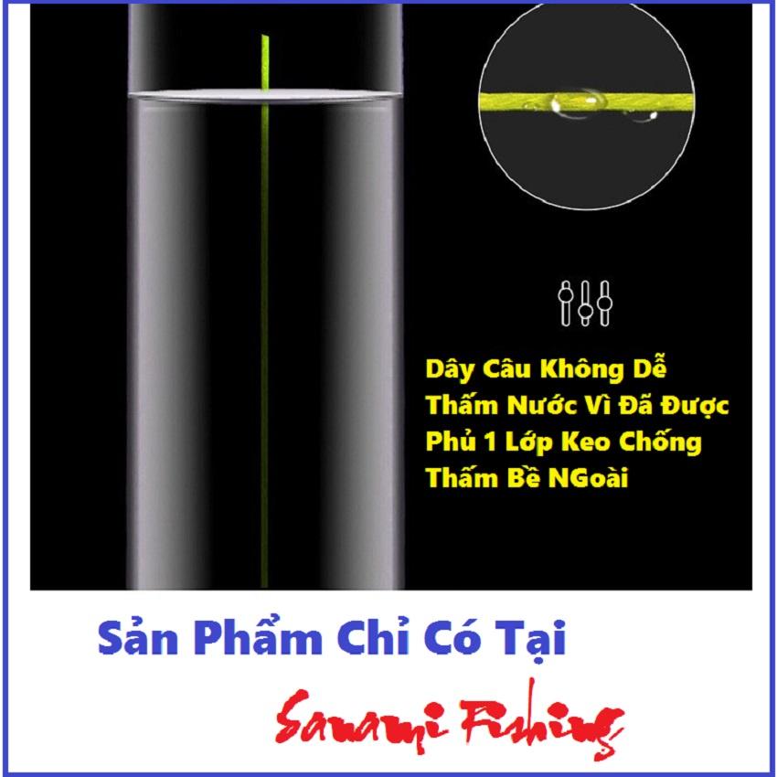 Dù Câu Cá Cao Cấp X4 100M Chất Liệu Mềm Mịn,Không Xù,Dây Câu Cá -Sanami Fishing DCR5