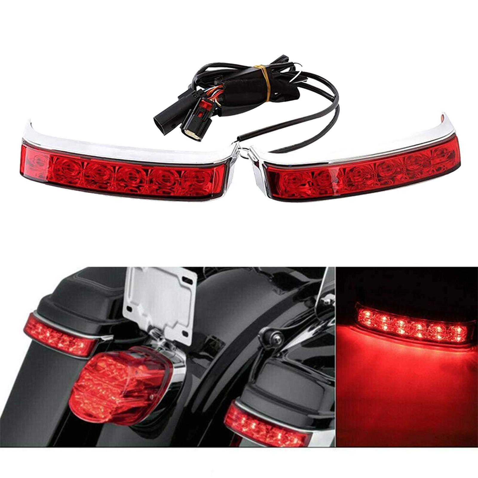 Saddlebag Tail Light Lamp for 14-18 Parts Acc Cover