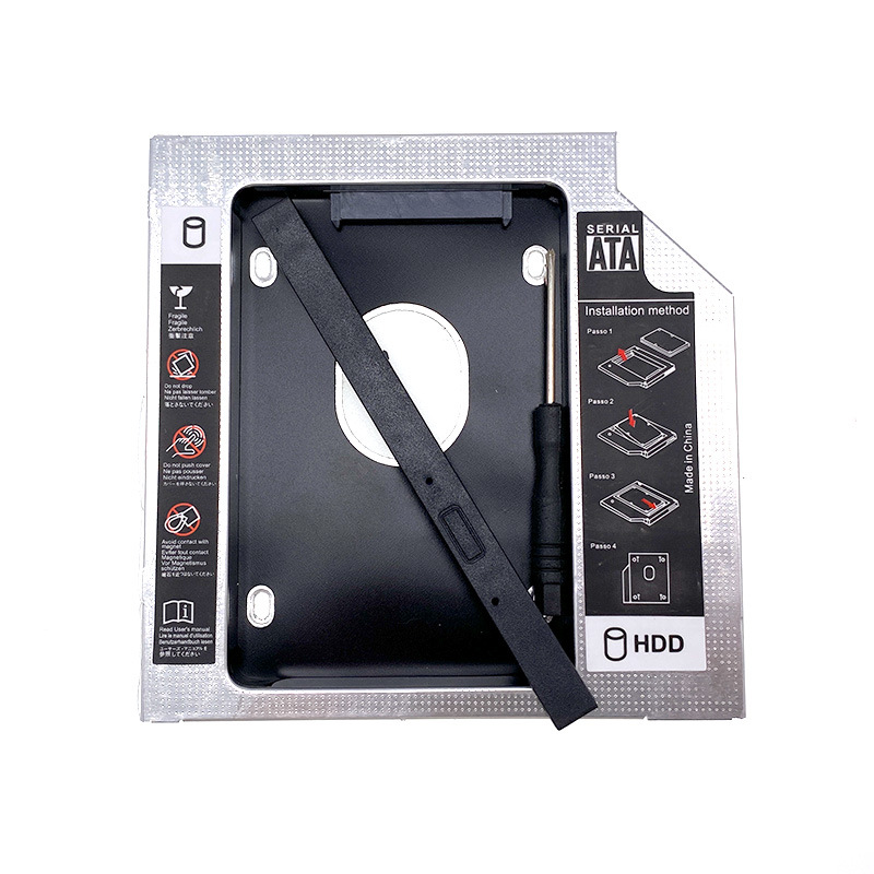 Caddy Bay SATA 3.0 9.5 mm gắn trong ch SSD, HDD 2.5mm