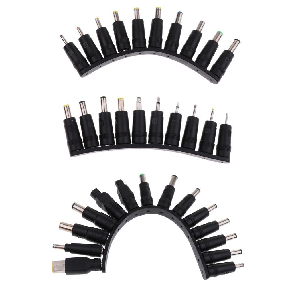 34pcs Universal DC Power  Multi-Type AC Power Adapter Connector