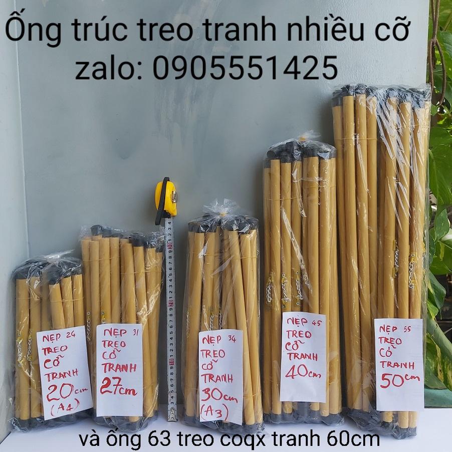 Ống trúc, ống sáo nhựa treo tranh. Nẹp treo tranh nhiều kích thước