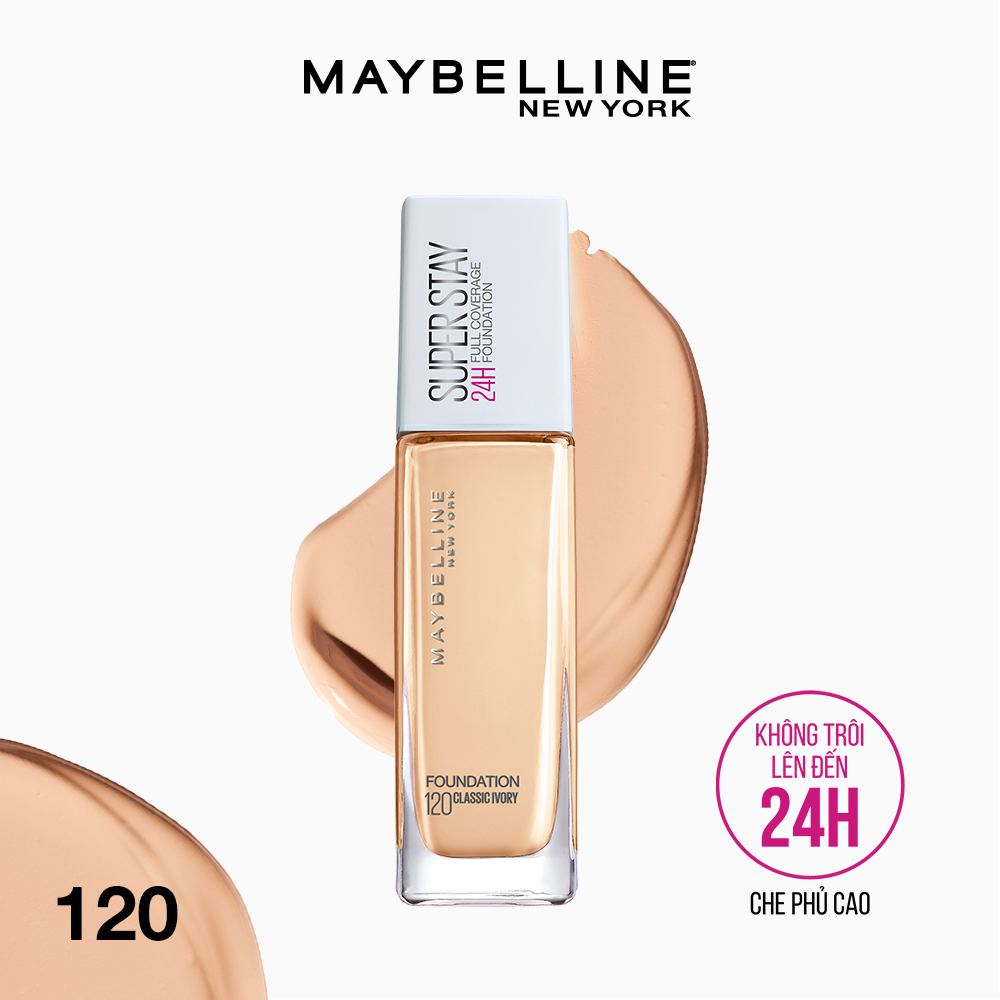 Kem Nền Lâu Trôi Superstay Long Lasting Full Coverage Foundation Maybelline New York 30ml