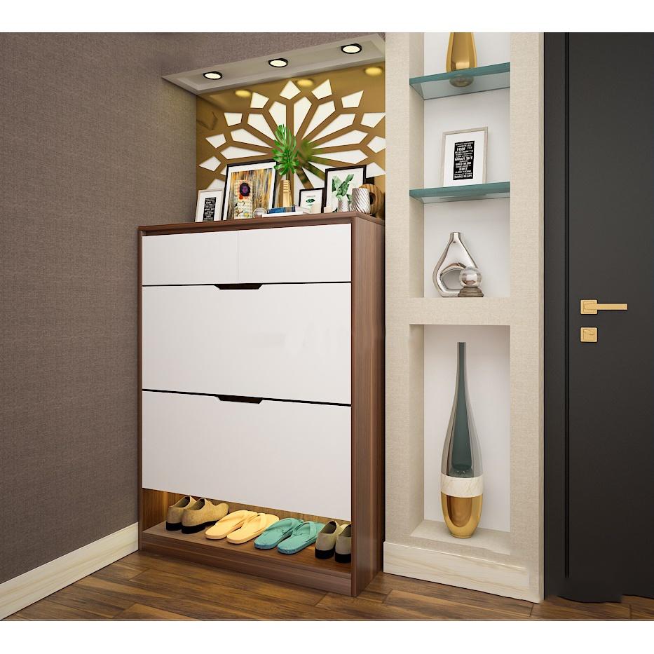 Tủ giày dép 9 tầng Rộng 80 x Cao 120 x Sâu 30cm