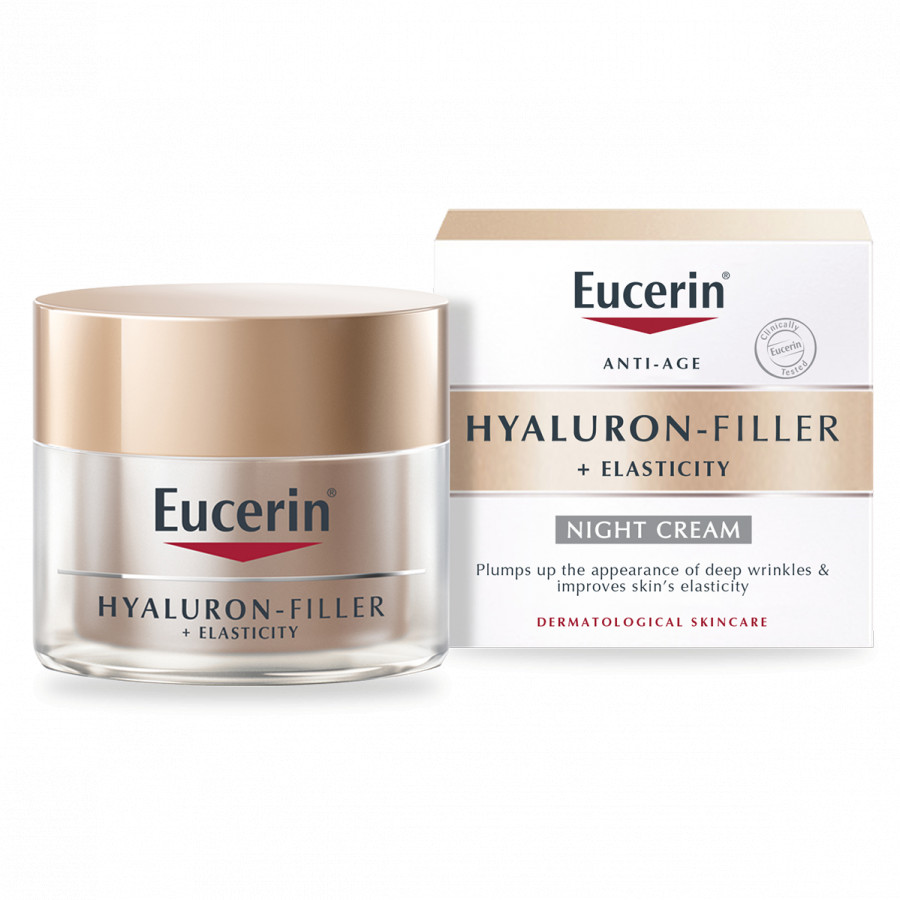 Kem chống lão hóa đêm Eucerin Hyaluron Filler + Elasticity Night (50ml)