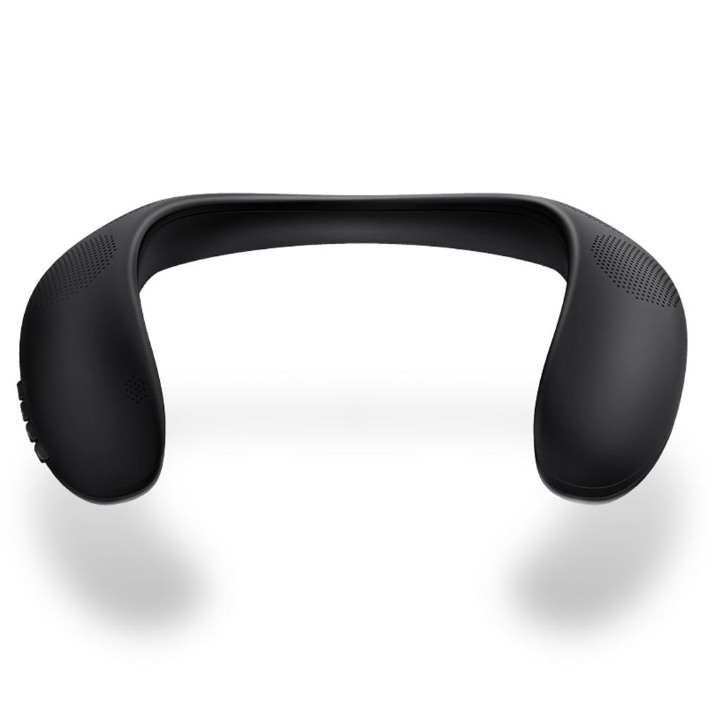 Loa đeo cổ bluetooth 5.0 không dây, rảnh tay ôm vừa vặn cổ và đường cong vai, tạo cảm giác thoải mái