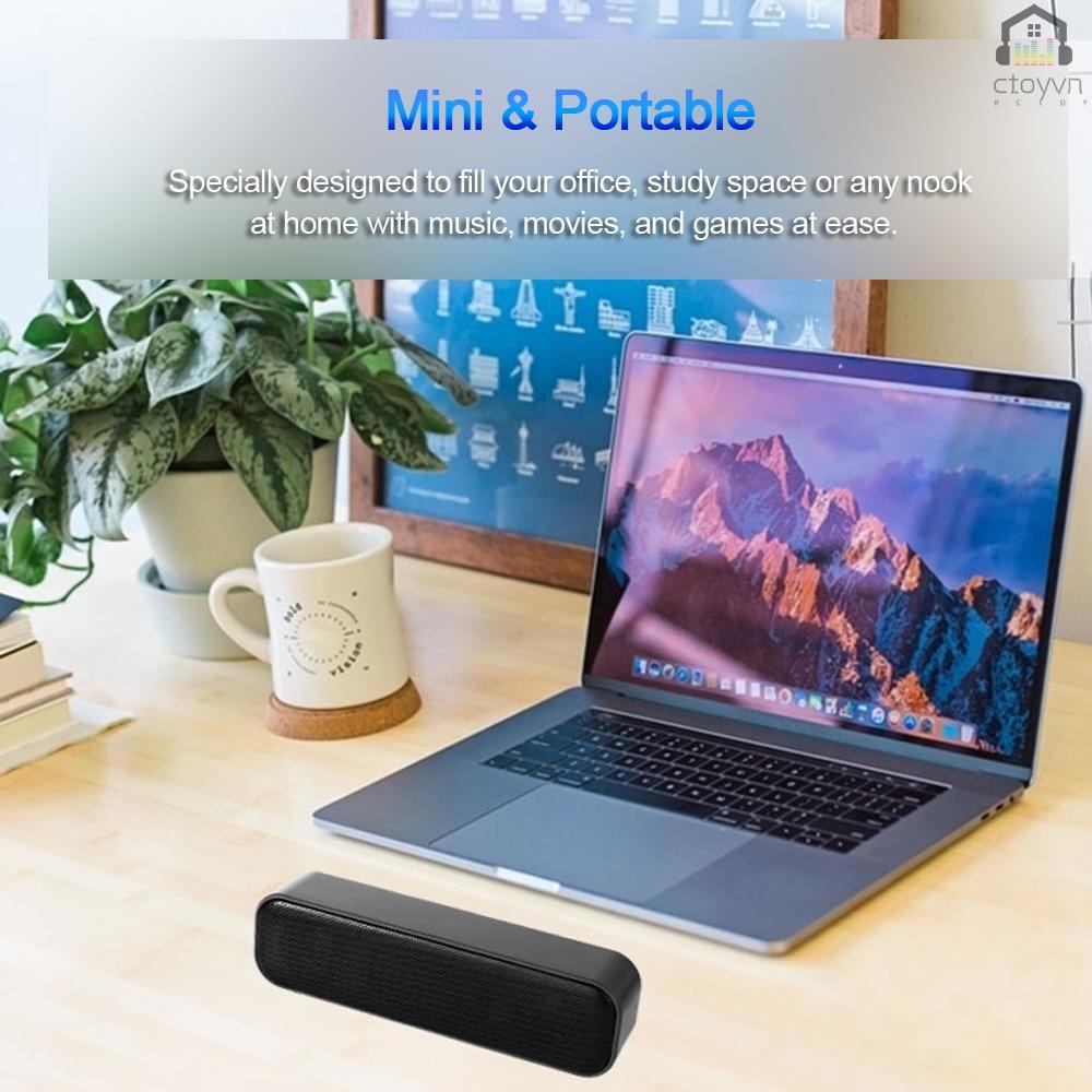 Loa âm thanh USB có dây cho TV máy tính để bàn/laptop