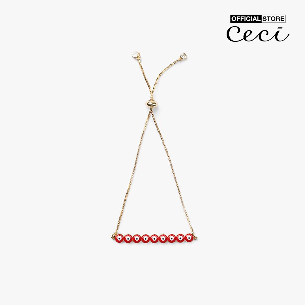 CECI - Vòng đeo tay nữ dây mảnh phối thiết kế độc đáo CC3-01000078-08