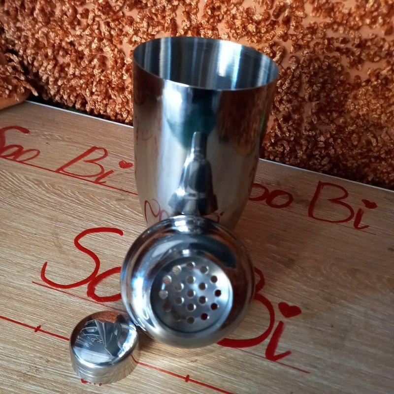 Bình lắc Shaker pha chế cocktail chất liệu inox đủ cỡ chuyên dụng cụ pha chế bartender