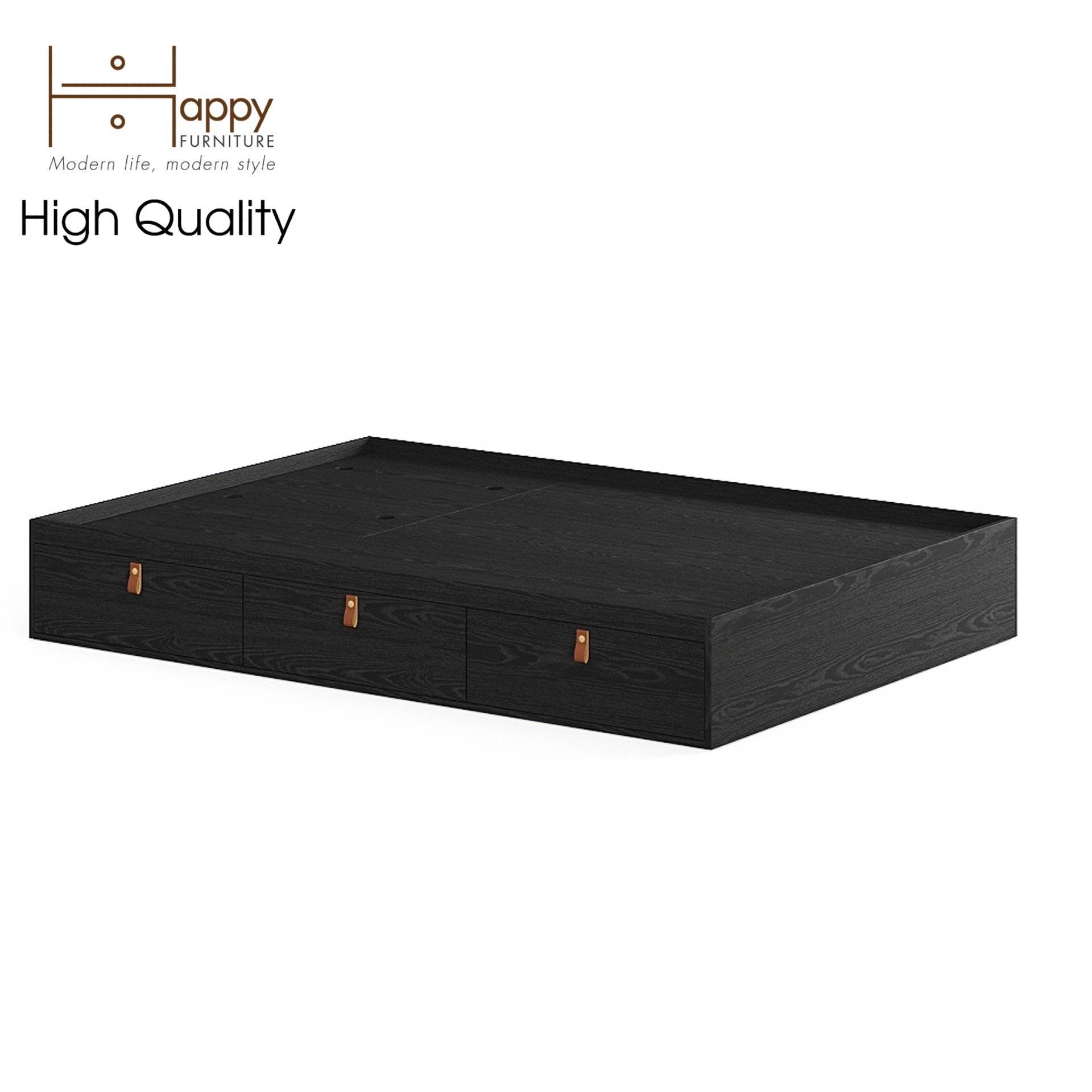 [Happy Home Furniture] NOMIA  , Giường ngủ 3 ngăn kéo &lt;không đầu giường&gt;  , GNG_044, GNG_045, GNG_046, GNG_047