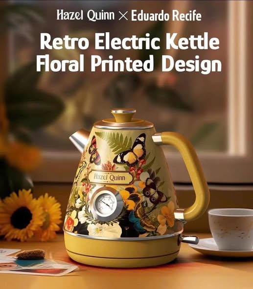 ẤM SIÊU TỐC HAZELQUINN PARIS 1,7L 1800W Hàng chính hãng