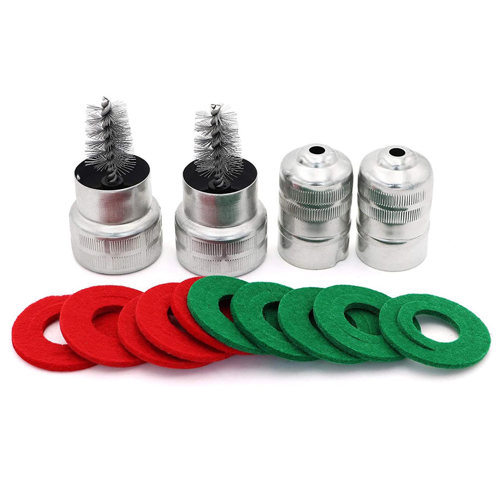 12x Battery Terminal Washers 2-Pack Cleaning Brush for Cars Marine Boat