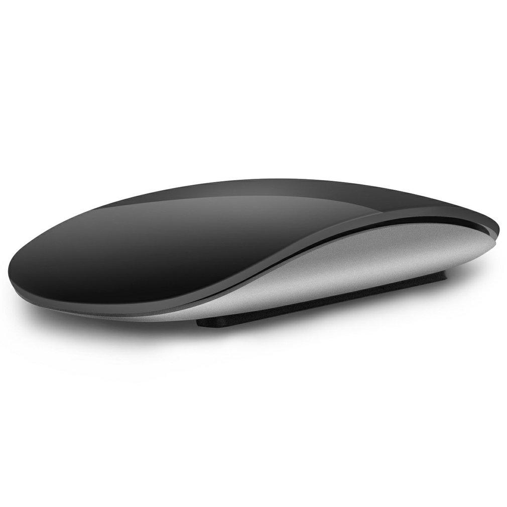 Bluetooth-Tương Thích Magic Mouse Im Lặng Sạc Laser Máy Tính Slim Thiết PC Chuột Cho Apple Macbook Microsoft