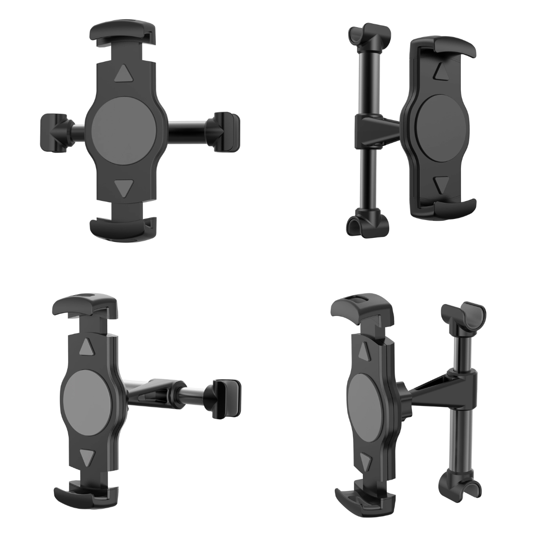 Giá Đỡ Điện Thoại /cho iPhone / cho iPad / máy tính bảng Gắn Tựa Đầu Ghế sau Ô Tô hiệu WIWU Lazy Bracket CH017 xoay 360 Thiết bị 4.7 - 13 inch - hàng nhập khẩu