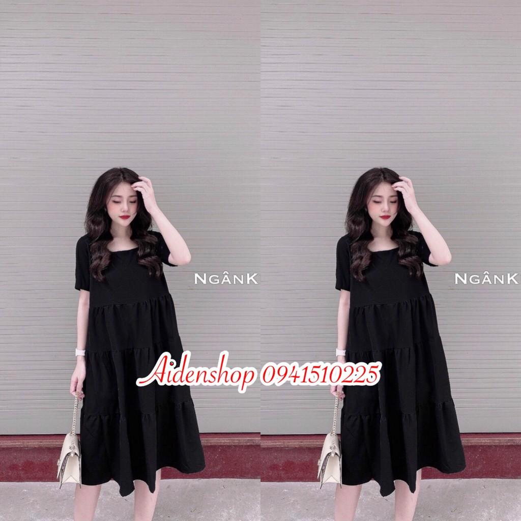 Váy bầu công sở đẹp dáng suông nhiều màu freesize,váy bigsize thời trang từ 40-65kg maternity dress