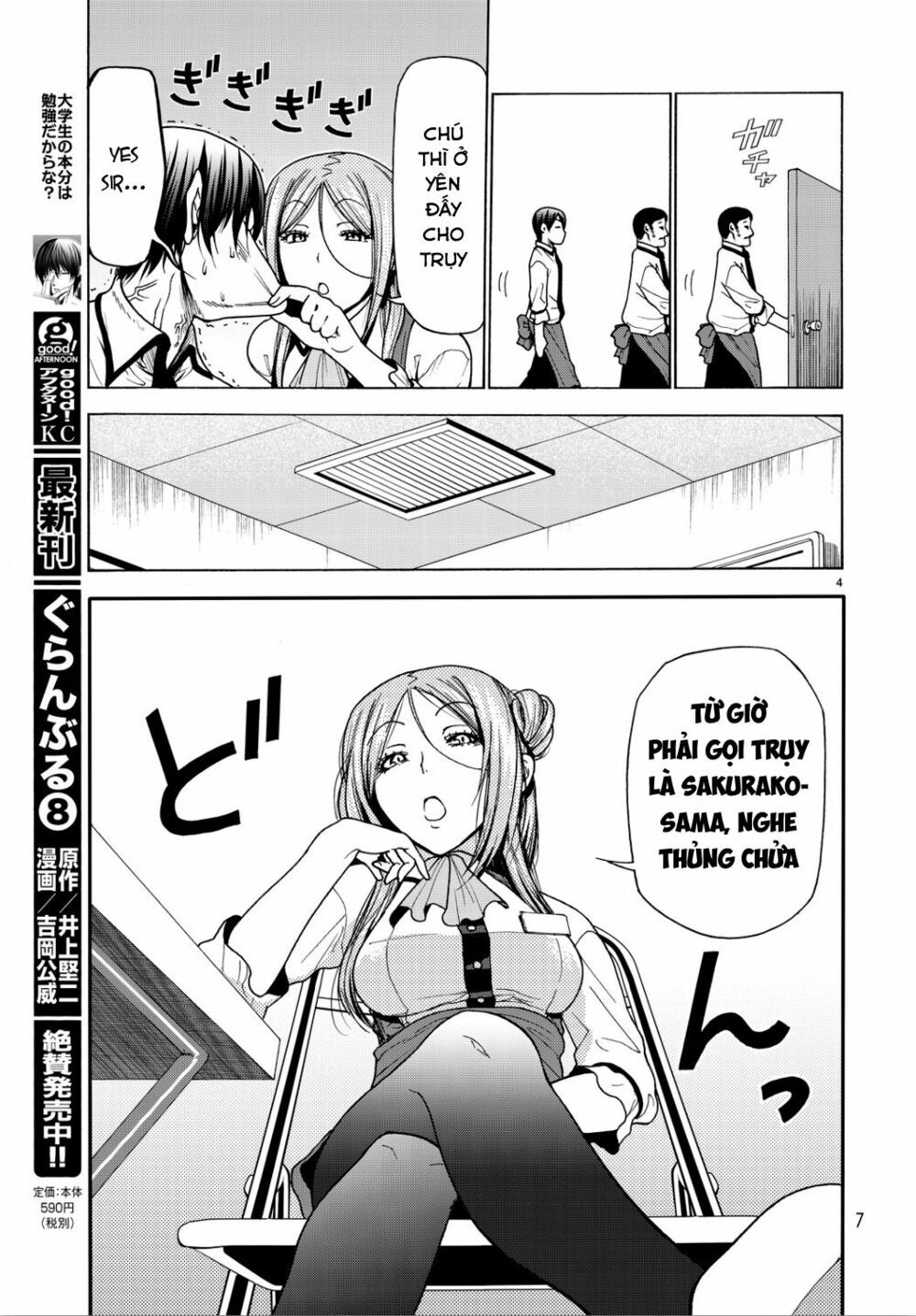 cô gái thích lặn - grand blue chapter 34 3