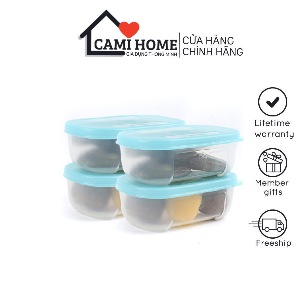 Hộp Trữ Đông Freezermate Mini 140 ml Tupperware, Hộp Bảo Quản Thực Phẩm, Nhựa Nguyên Sinh