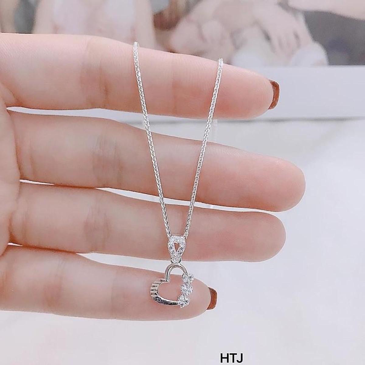 Dây chuyền nữ bạc ta, kiểu dáng mới mẻ trẻ trung