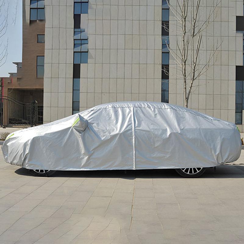 Bạt Phủ xe Honda Brio Một lớp vải dù Polyester Oxford Fabric cao cấp-BPXM-2S-HondaBrio