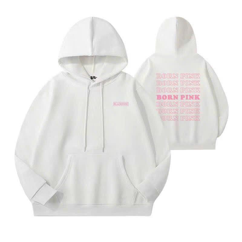 Áo Khoác Hooide Nữ In Chữ BLACKPINK in Thời Trang Hàn Quốc From Rộng Bao Đẹp Siêu Cá Tính Hot Trend HTM FASHION
