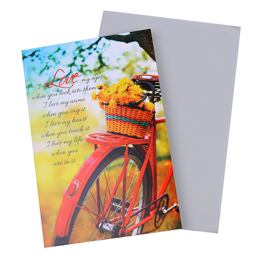 Thiệp tình yêu Tlive - love card 1047