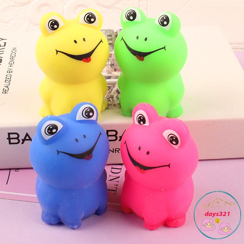 Squishy Mochi hình CON ẾCH mềm mịn dễ thương chân thực giảm stress co dãn đàn hồi ngộ nghĩnh bóp giải trí