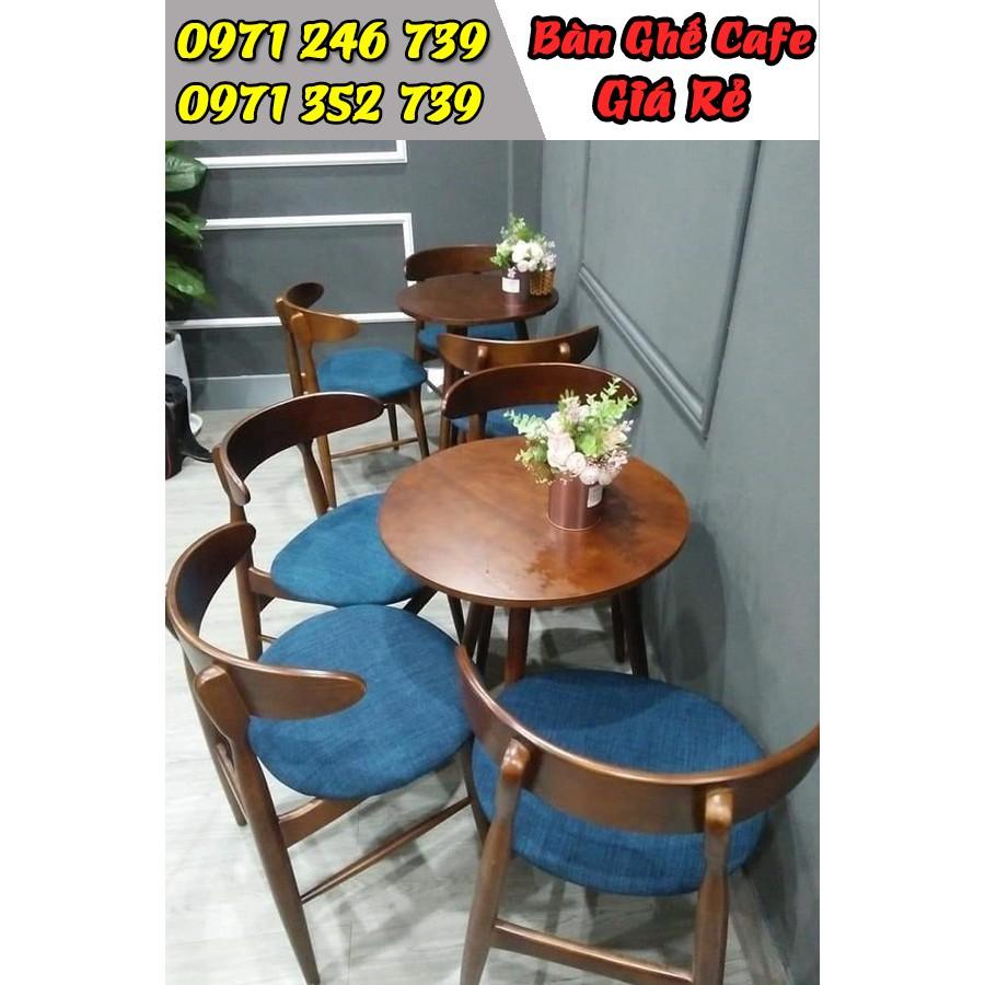 Bàn ghế gỗ cafe nhà hàng quán ăn