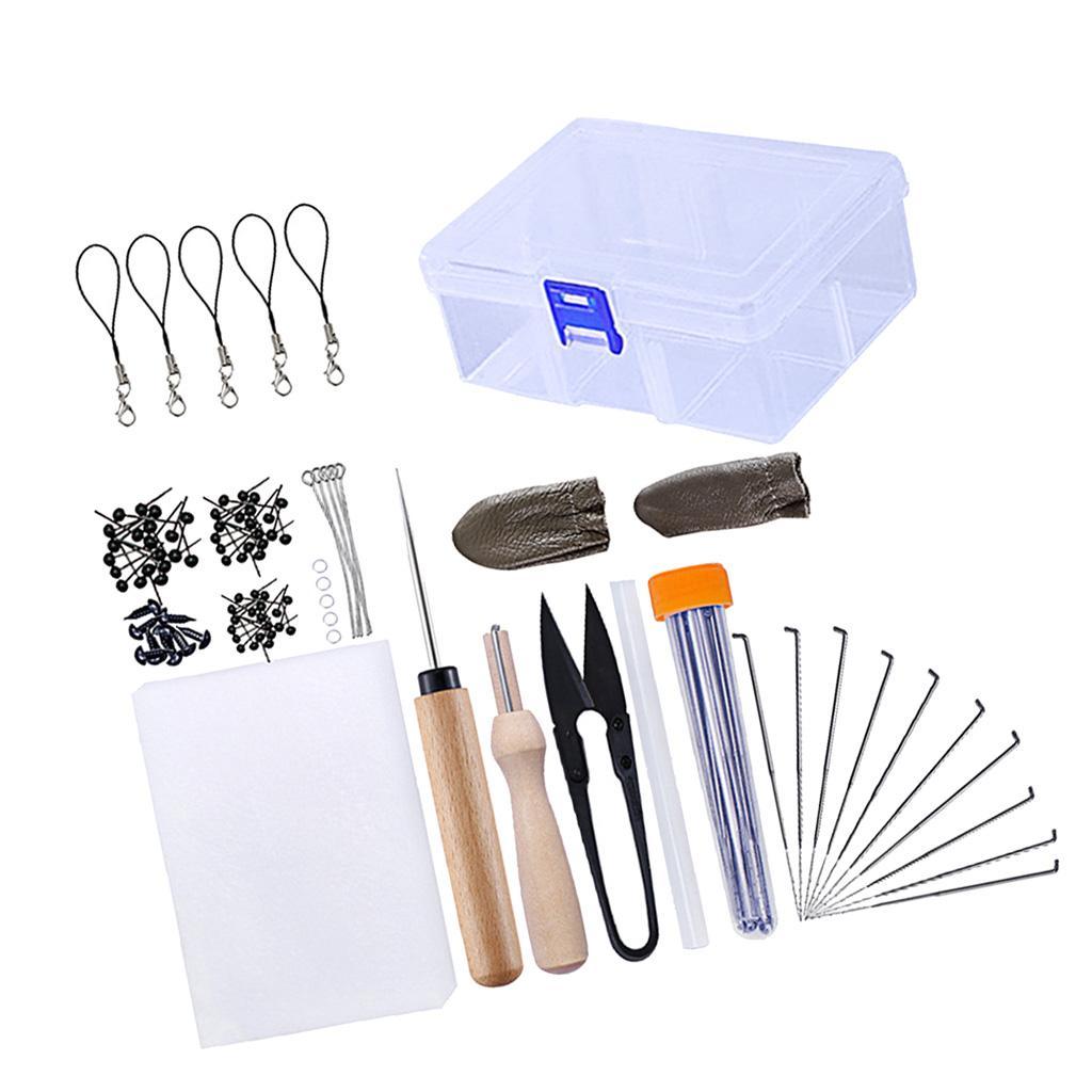 Felting Kit - Starter Tool Kit,Wool Felt Tools with Foam Mat Included