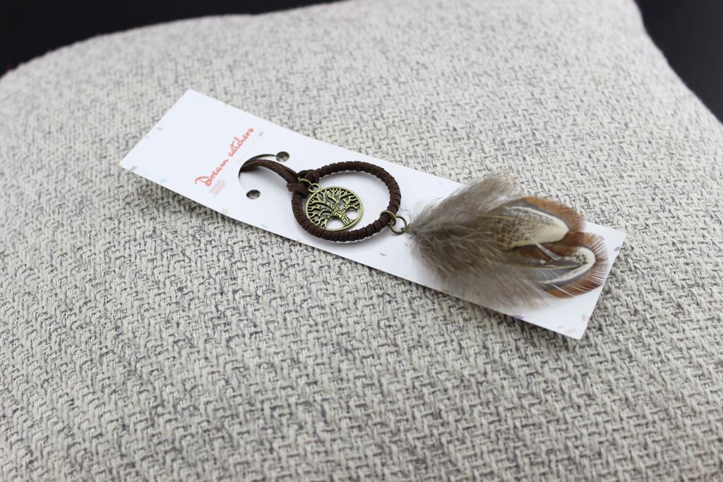 Handmade Dream Catcher Charm Pendant for Keyring Key Chain Car Hanging Decor