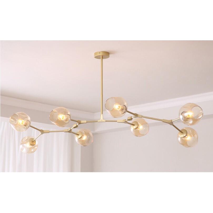 Đèn chùm ALPHA phong cách hiện đại, sang trọng, độc đáo - kèm bóng LED chuyên dụng.