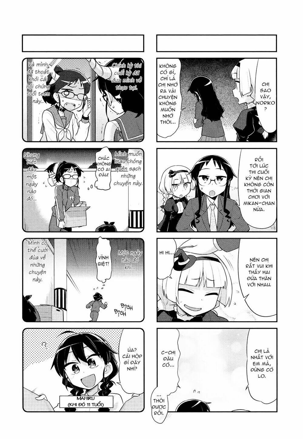 majyo to houki to kurobuchi megane chapter 28 8