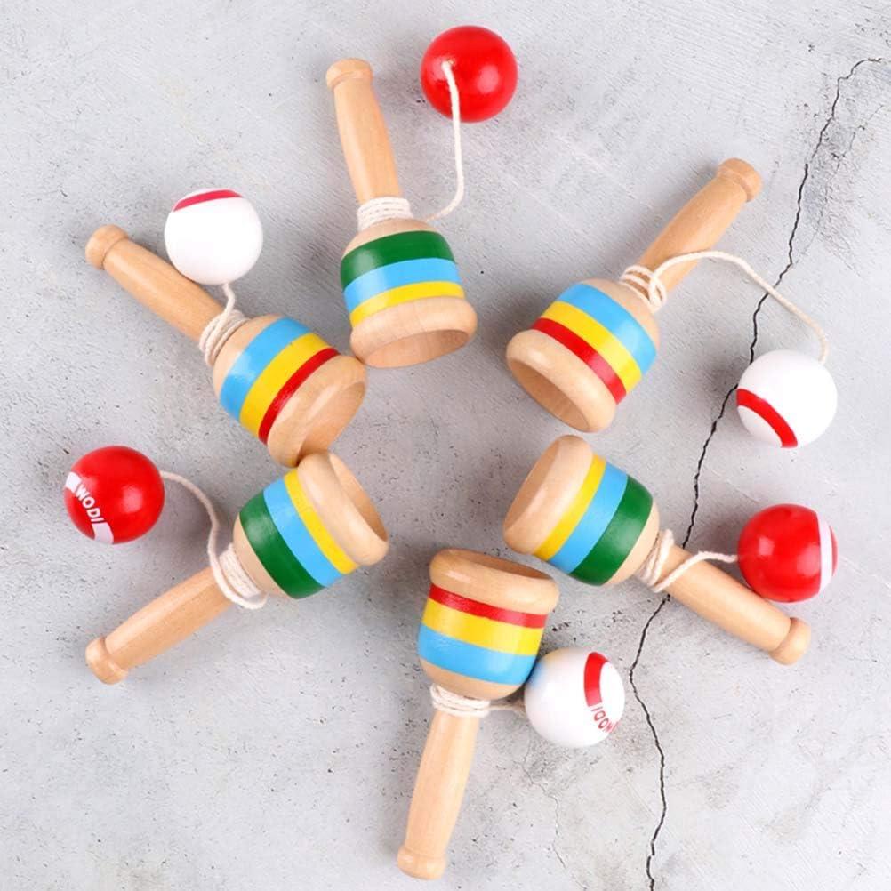 Đồ Chơi Gỗ Kendama Bóng Trò Chơi Đuổi Hình Bắt Bóng Trò Chơi Ném Bóng Tiệc Sinh Nhật Cho Trẻ Em Bé Trai
